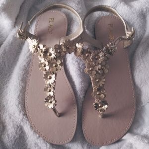 Gold Sandles